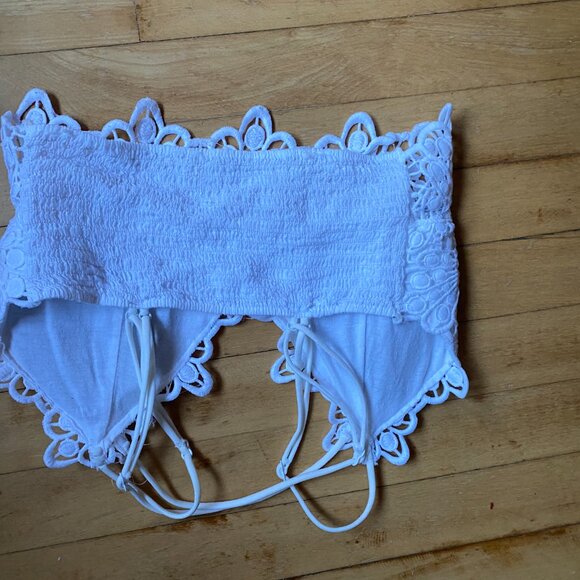 True by Rue 21 Lace White Bralette Size Medium - Picture 5 of 6